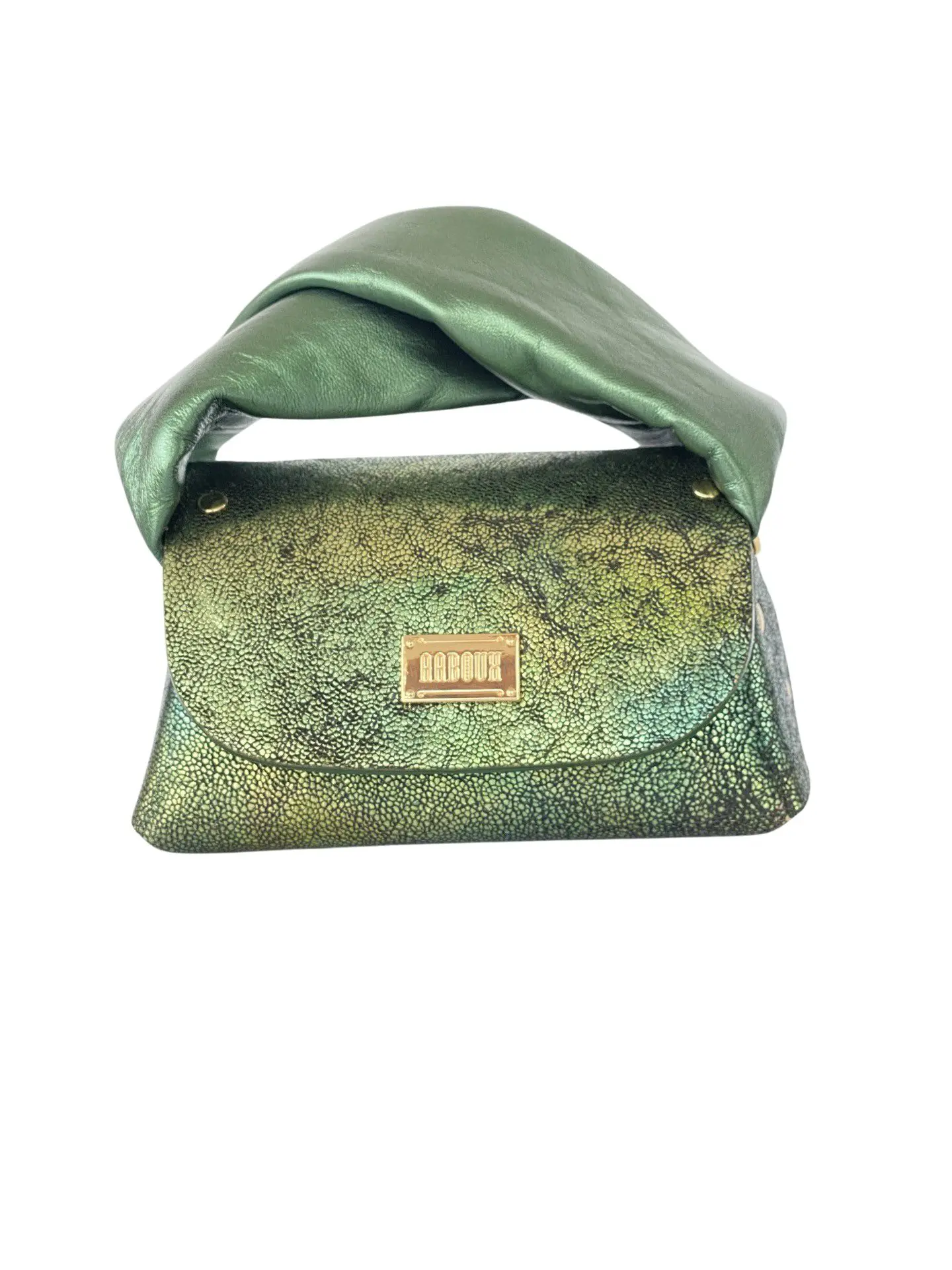 Nury Green & Aqua Combination Stingray Print