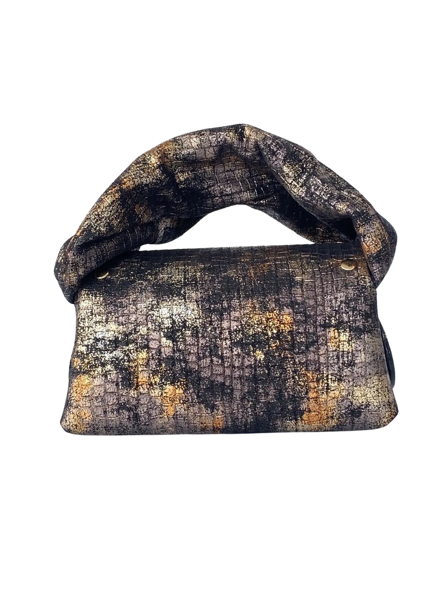 Nury 3-tone Mini Crocco Embossed