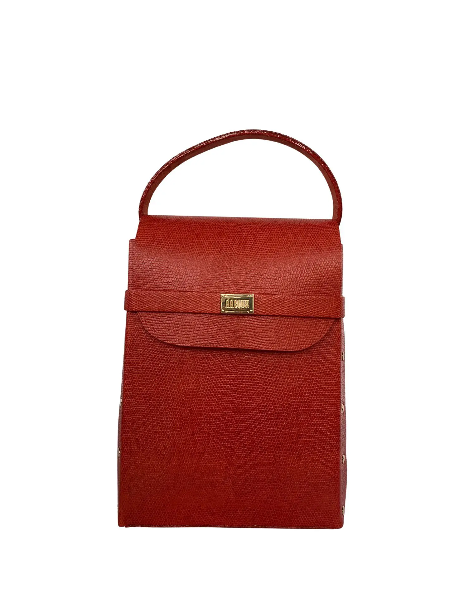 Diva Red Lizard Print