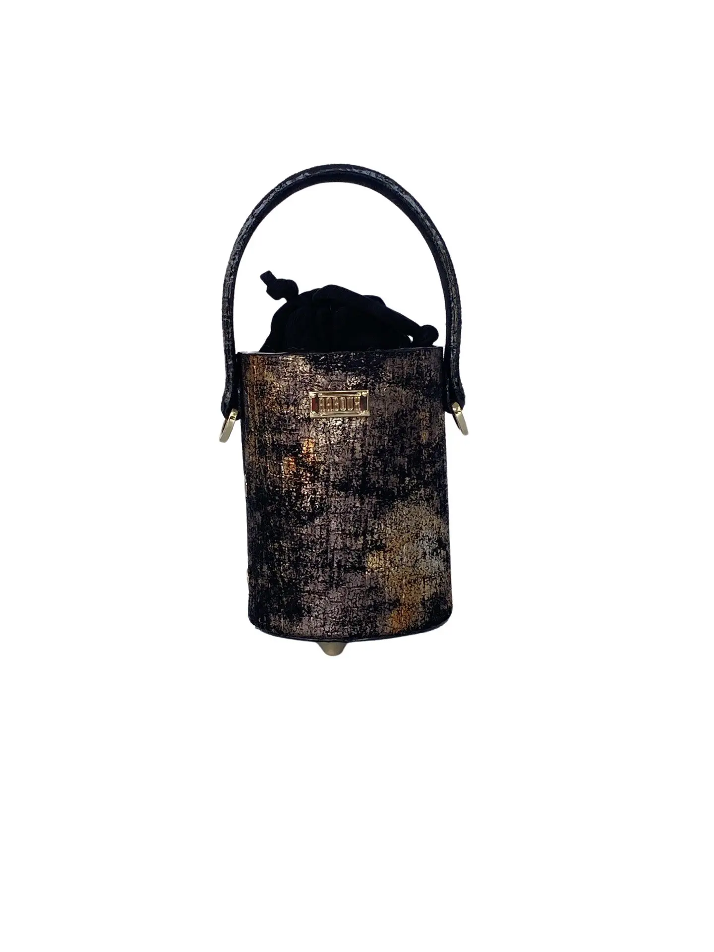 Lara 3-tone Mini Crocco Embossed