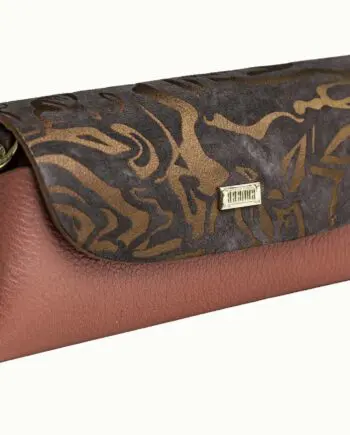 Maya 2.0 Pink & Grey Abstract Print