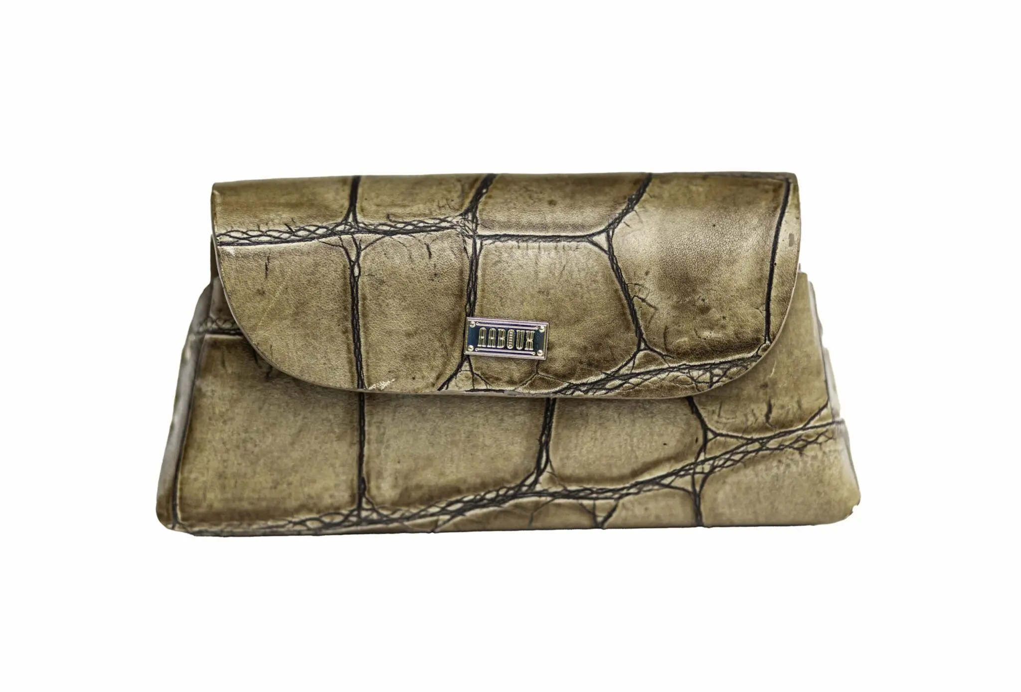 Maya Green Giant Crocco Print