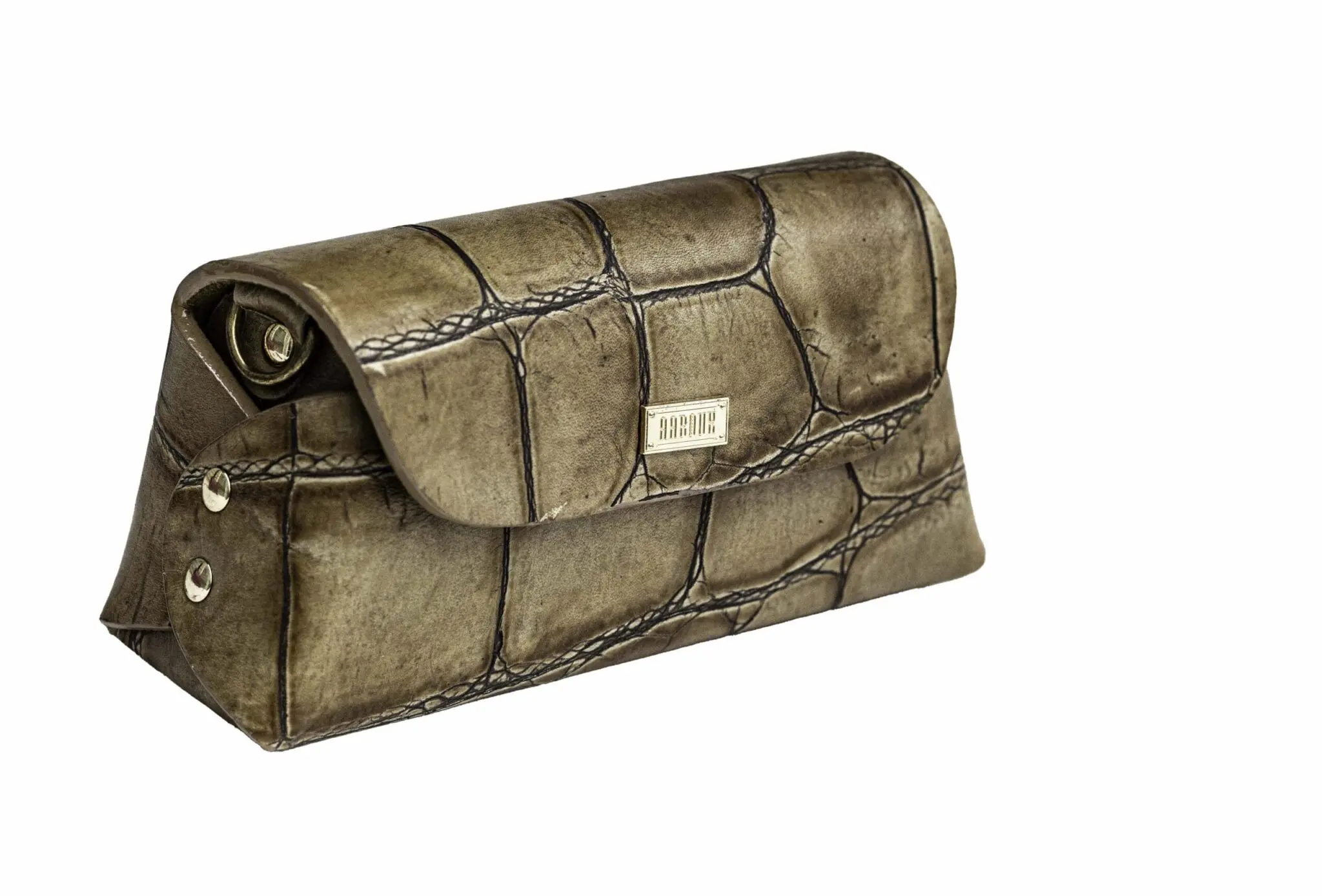 Maya Green Giant Crocco Print