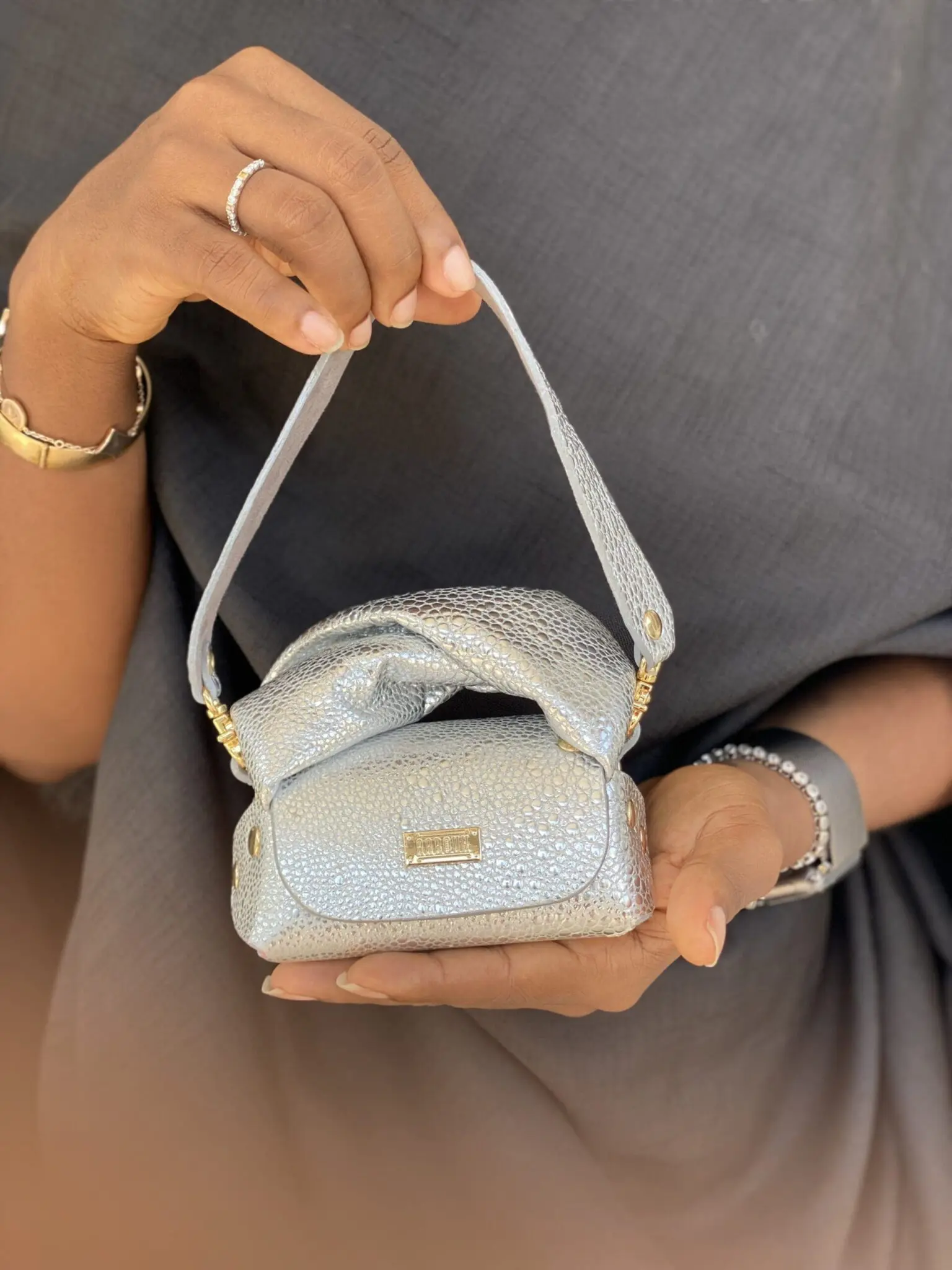 Nury Micro Green Nappa