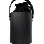 Aara Black Smooth Pebble Grain
