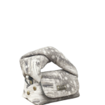 Lily Grey & Stone Lizard Print
