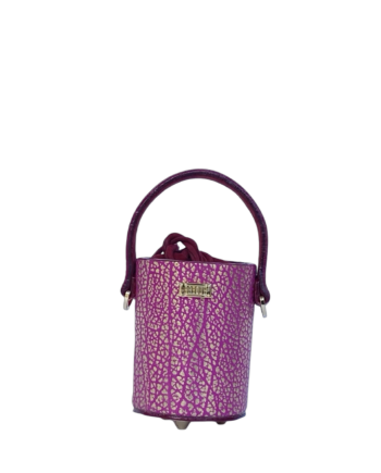 Lara Pink & Gold Elephant Print
