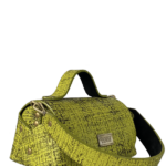 Mira Yellow & Black Tweed Effect