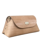 Mona Tan Croc Print