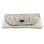 Lyla Cream Nappa & Snake Print Leather