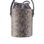 Aara Grey & Yellow Python Print