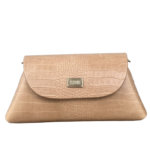 Mona Tan Croc Print