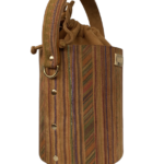 Aara Orange Multi Tribal Print