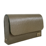 Di'ja Max Army Green Ostrich Print