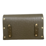 Di'ja Max Army Green Ostrich Print