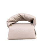 Nury Taupe Ostrich Print
