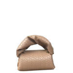 Lily Tan Woven Embossed Leather