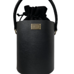 Aara Black Smooth Pebble Grain
