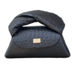Nuby Black Ostrich Print