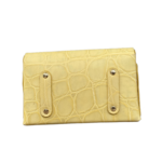 Dija Yellow Crocco Print