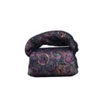 Lily Black & Multicolor Circular Pattern