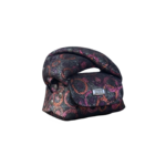 Lily Black & Multicolor Circular Pattern