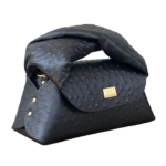 Nuby Black Ostrich Print