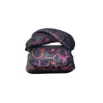 Lily Black & Multicolor Circular Pattern