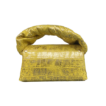 Seyi Yellow & Gold Croc Print