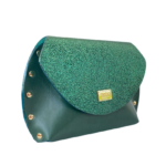 Mags Green Micro Mosaic Leather