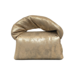 Nury Gold Fairy Dust Distressed Leather