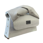 Moby White & Grey Croc Print