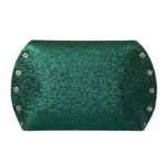 Mags Green Micro Mosaic Leather