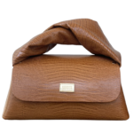 Nyla Tan Lizard Print