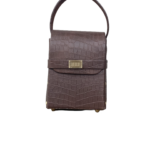 Dupe Brown Crocco Print