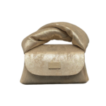 Nury Gold Fairy Dust Distressed Leather