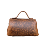 Mira Tan & Brown Lizard Print