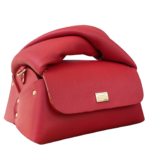 Nyla Red Pebble Grain