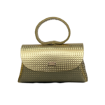 Hana Gold Studded Embossed