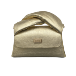 Moby Gold Crumpled Leather