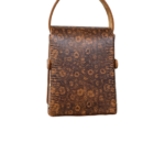 Dupe Tan & Brown Lizard Print