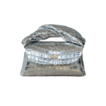 Seyi Silver Crocco Print