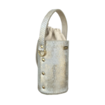Tara Silver & White Distressed Snake Print