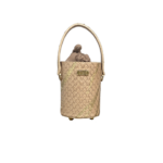 Lara Natural & Gold Snake Embossed