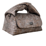 Nyla Three-tone Mini Crocco Print
