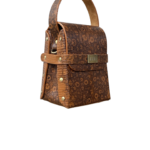Dupe Tan & Brown Lizard Print