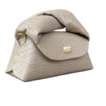 Nuby Taupe Croc Embossed
