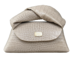 Nuby Taupe Croc Embossed
