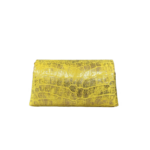 Maya Yellow & Gold Croc Distressed