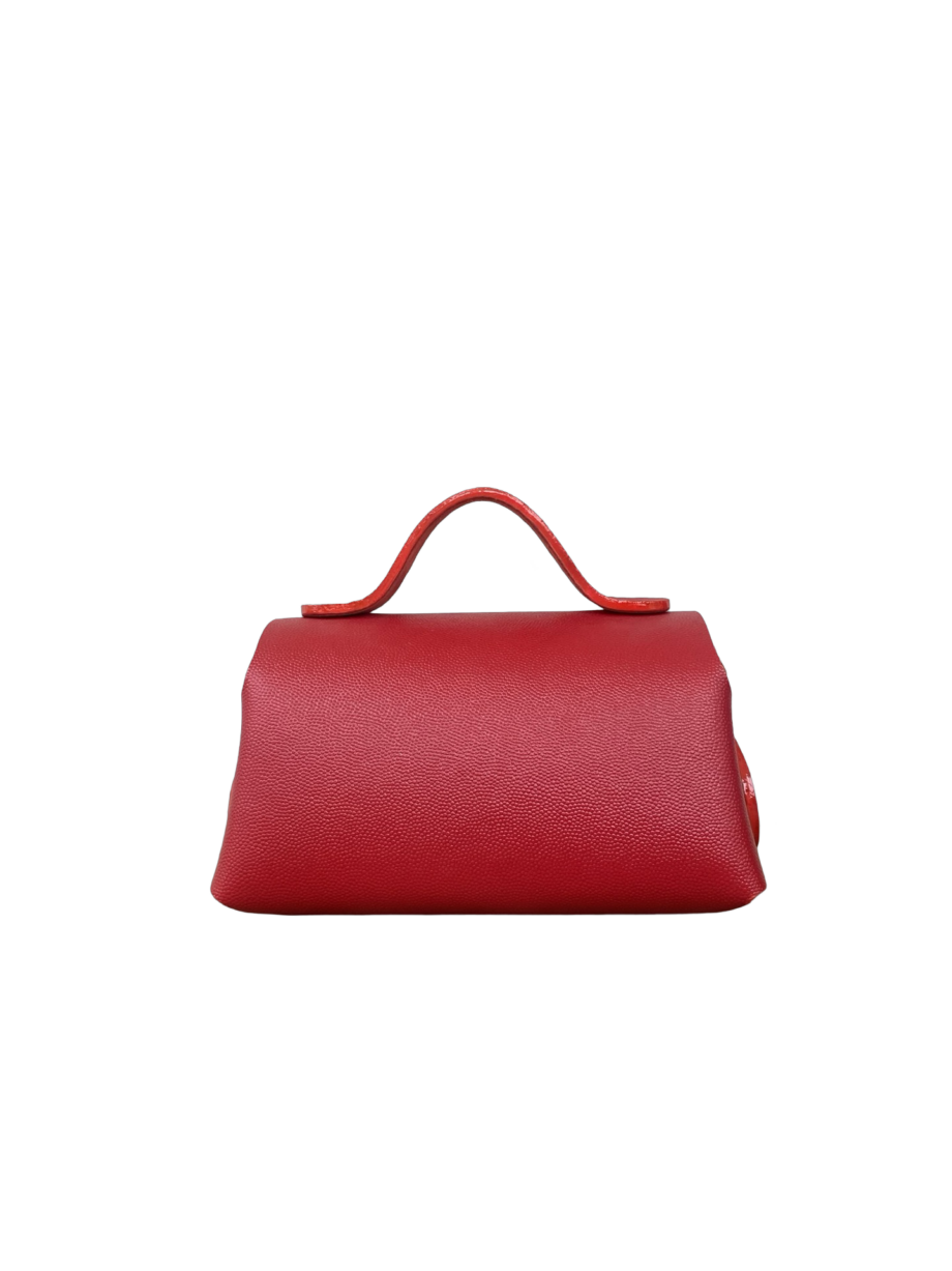 Mira Red Stingray Leather